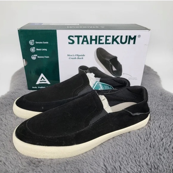 Staheekum Men's Flipside Suede Slip-On Shoes - Picture 5 of 6